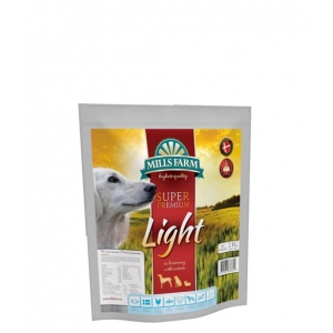 MILLS FARM LIGHT 2 kg - Karma Super Premium dla psów dorosłych z nadwagą